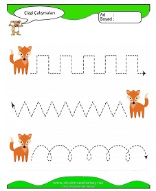 Çizgi Çalışma Sayfaları